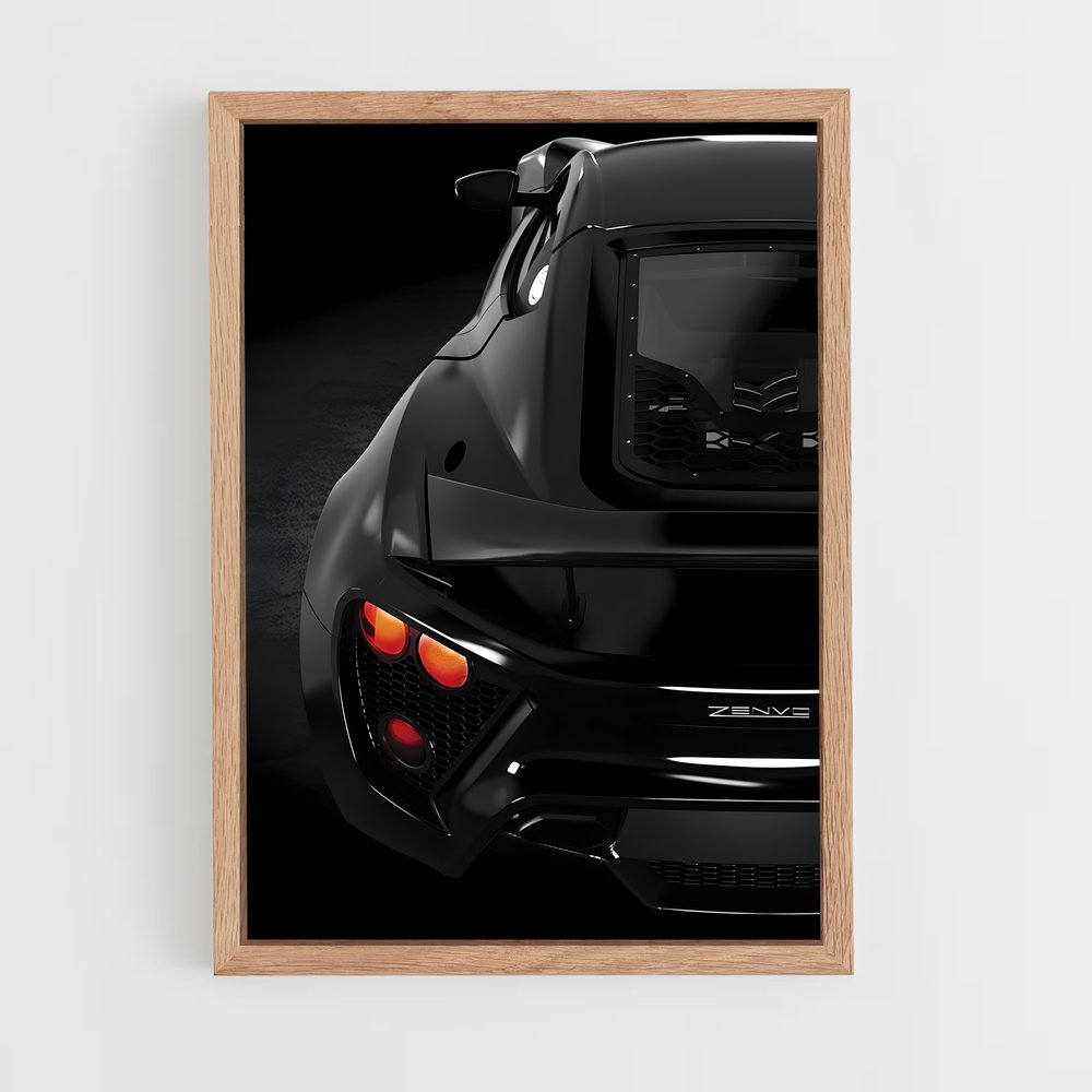 Poster format géant Ts gt – affiche Zenvo (vue 4)